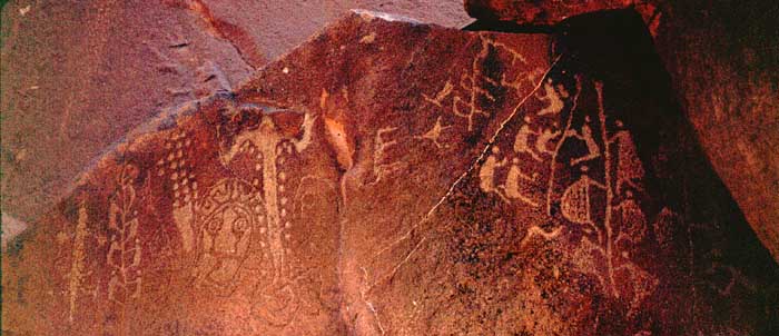 This panel of petroglyphs is one of thousands to be destroyed by entirely unnecessary state vandalism.
